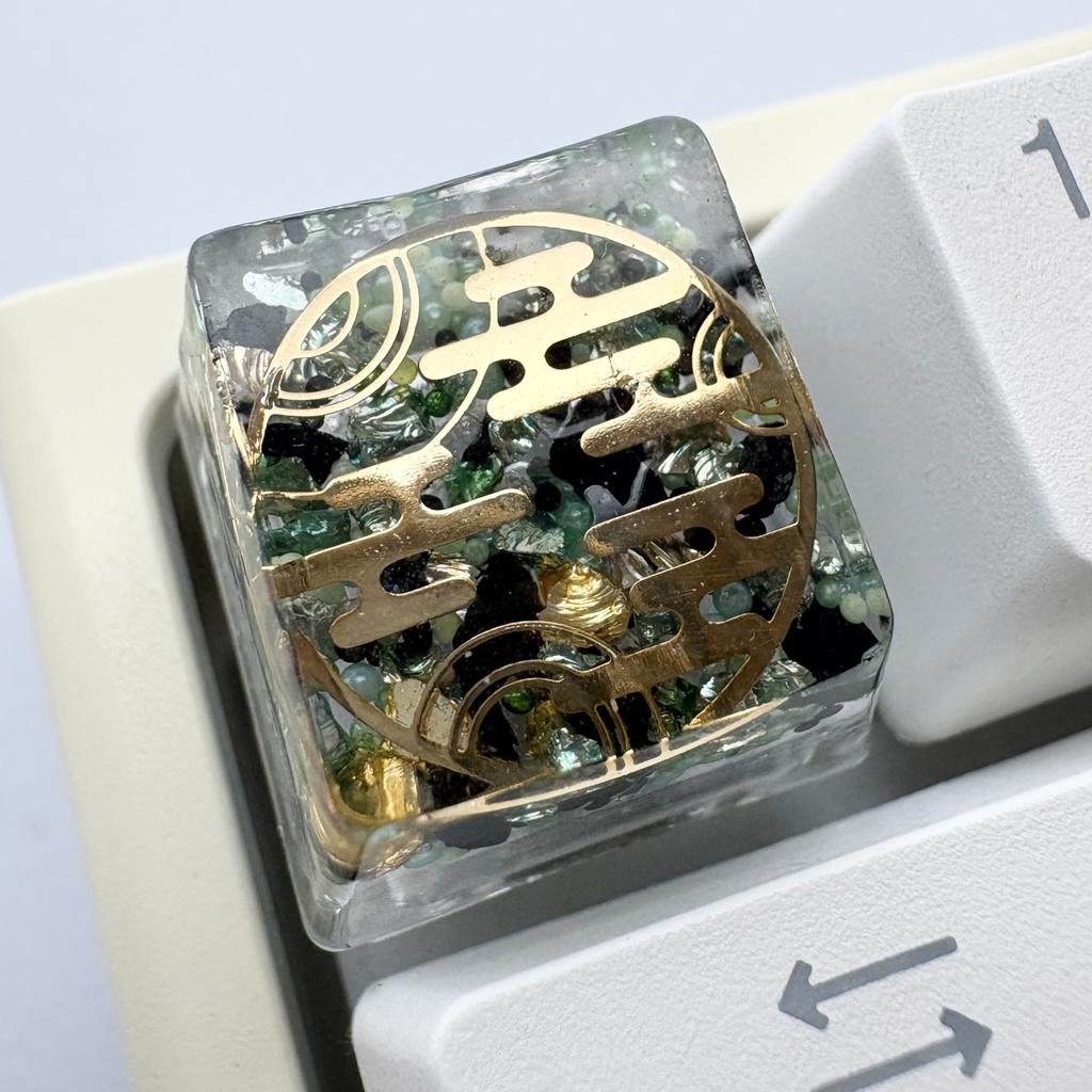 【キーキャップ】和柄【霞】