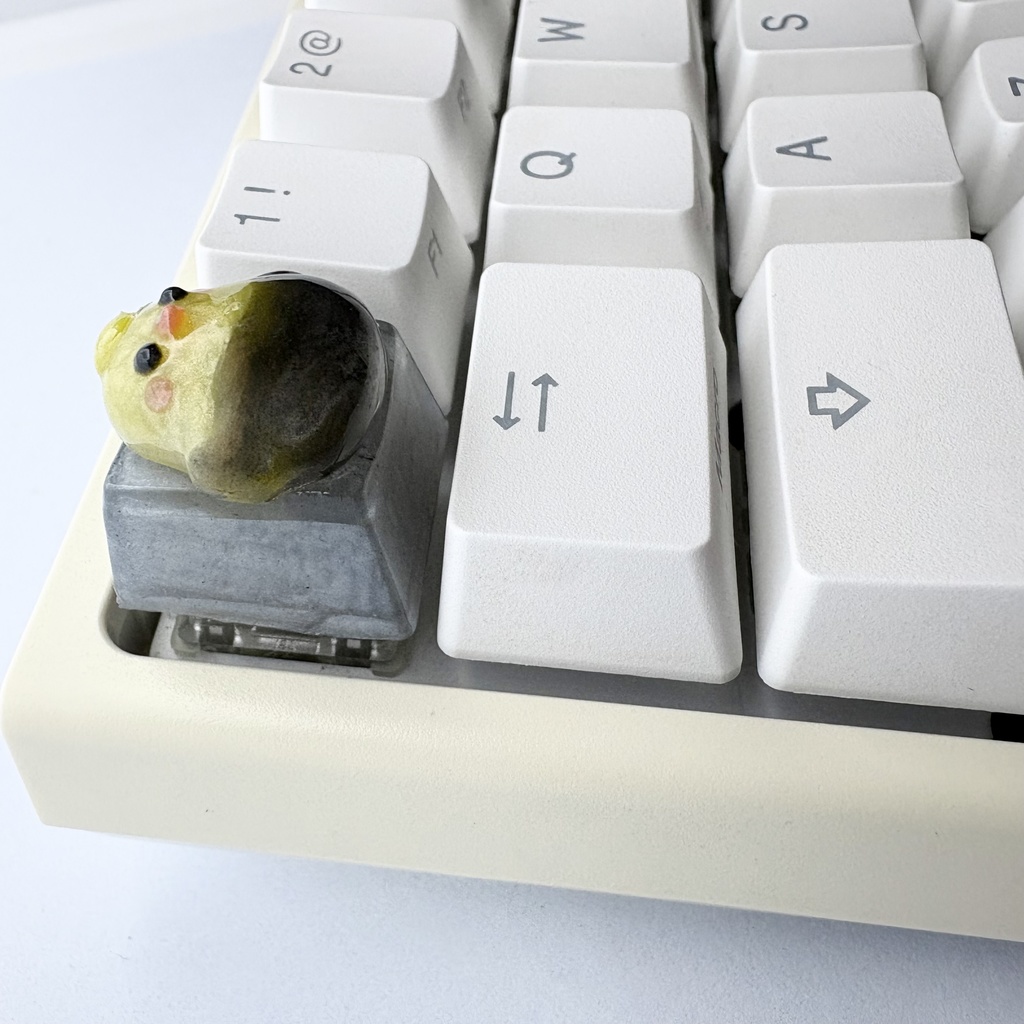 【キーキャップ】アニマル立体【インコ・トリ】
