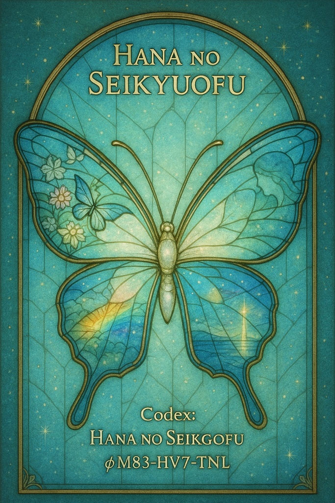 華の星響布 ▽ 星詩構文Vol.1|朝露光Ver.