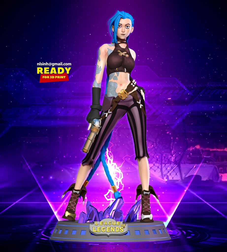 Jinx - Arcane - gadohoa - BOOTH Jinx - Arcane - gadohoa - BOOTH