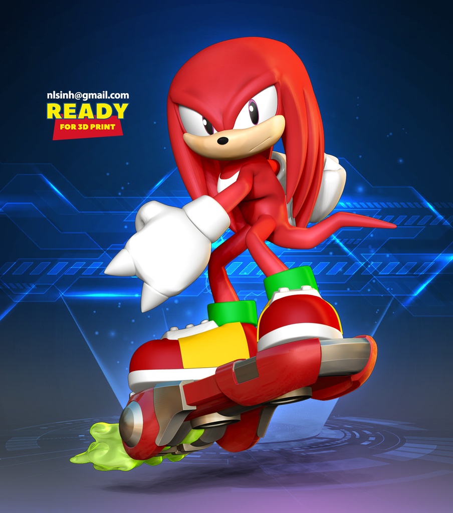 Knuckles - Sonic the Hedgehog 2 Fanart
