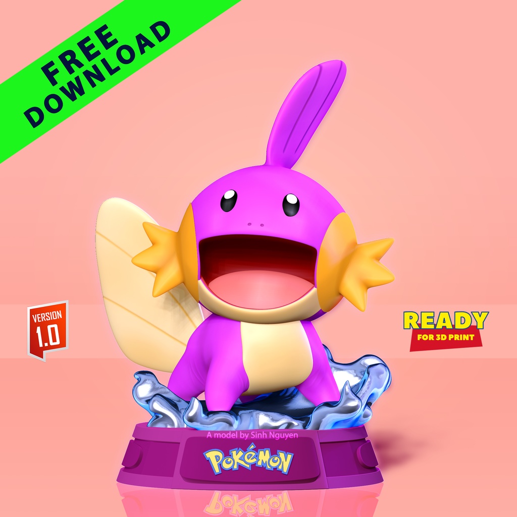 Shiny Mudkip - Pokemon Fanart