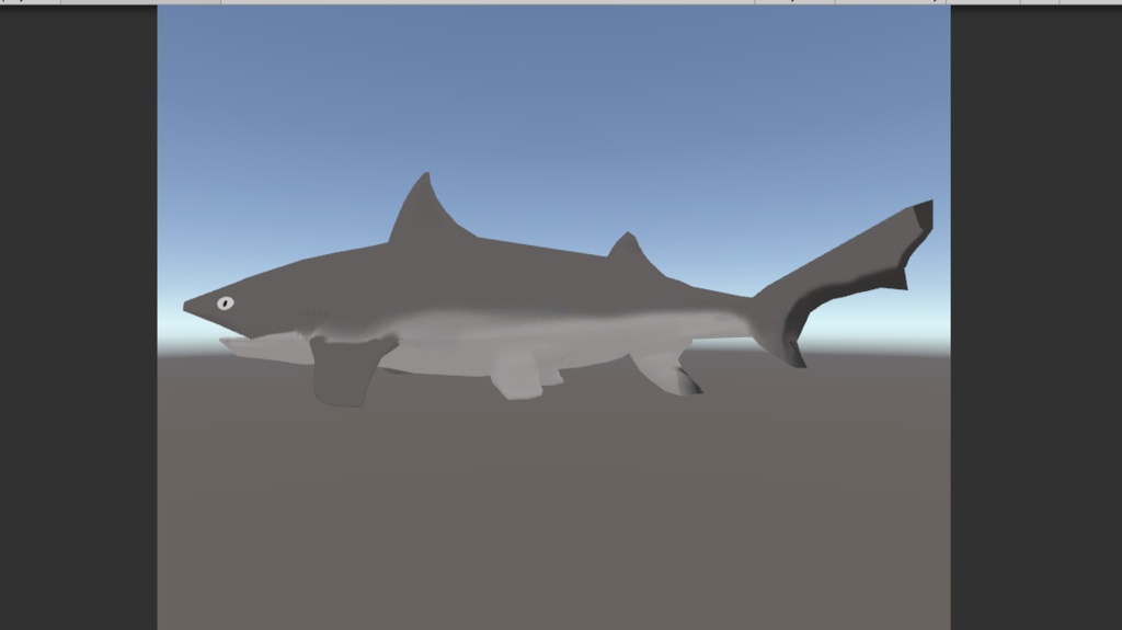オオメジロザメ(3Dモデル)