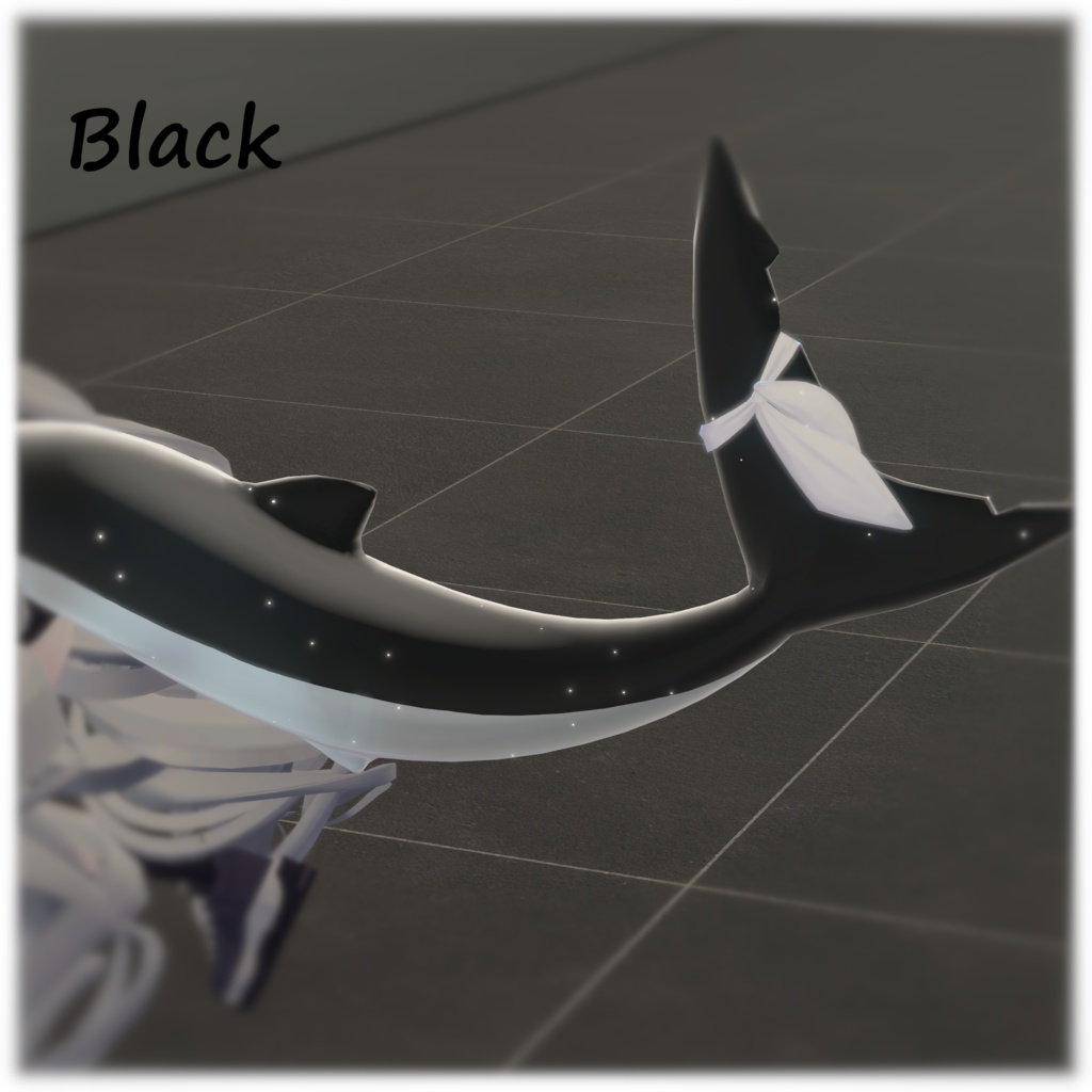 🦈【ルルネ用】 Pastel Glass tail 【VRChat】