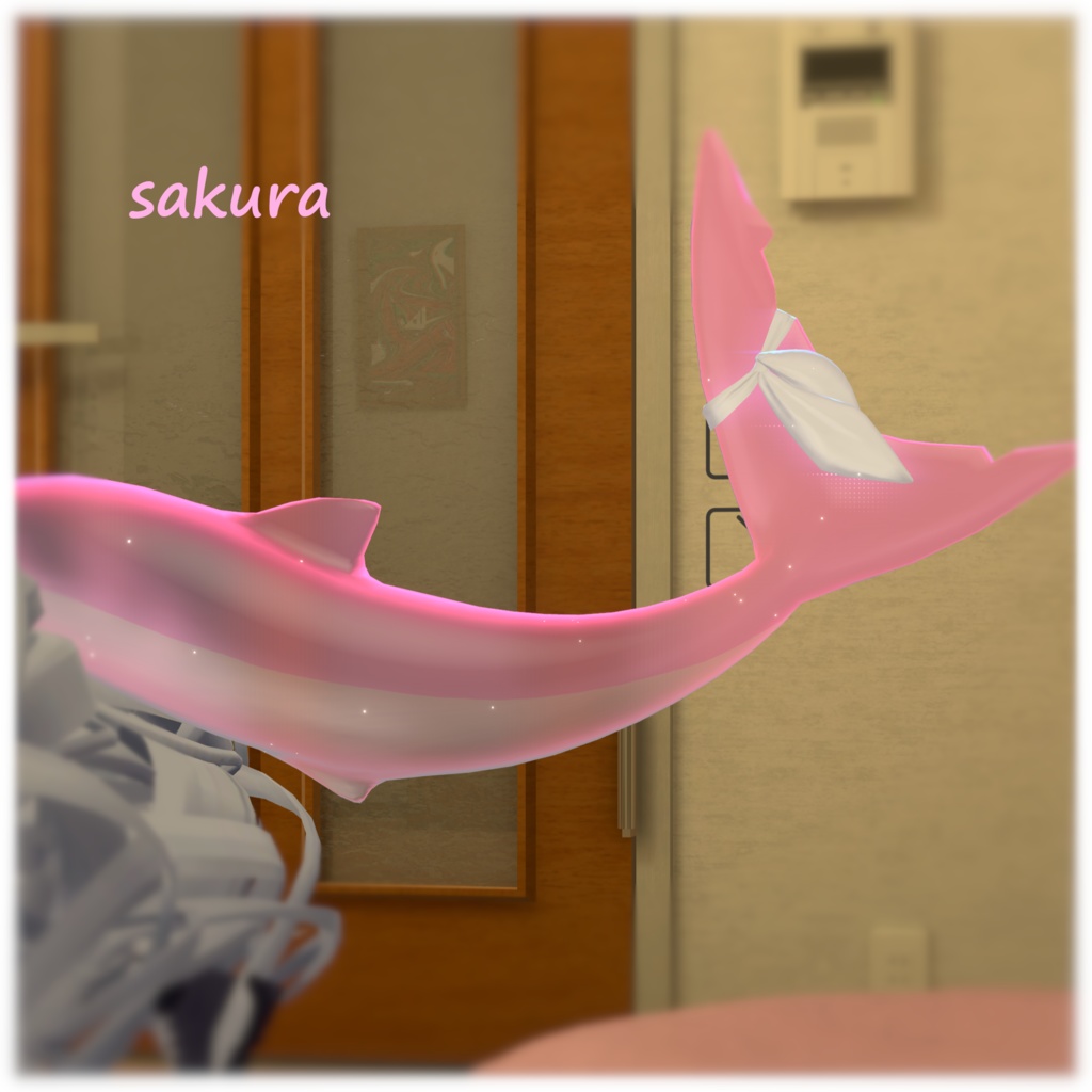 🦈【ルルネ用】 Pastel Glass tail 【VRChat】
