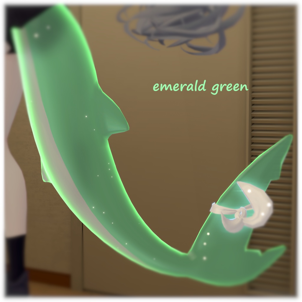 🦈【ルルネ用】 Pastel Glass tail 【VRChat】