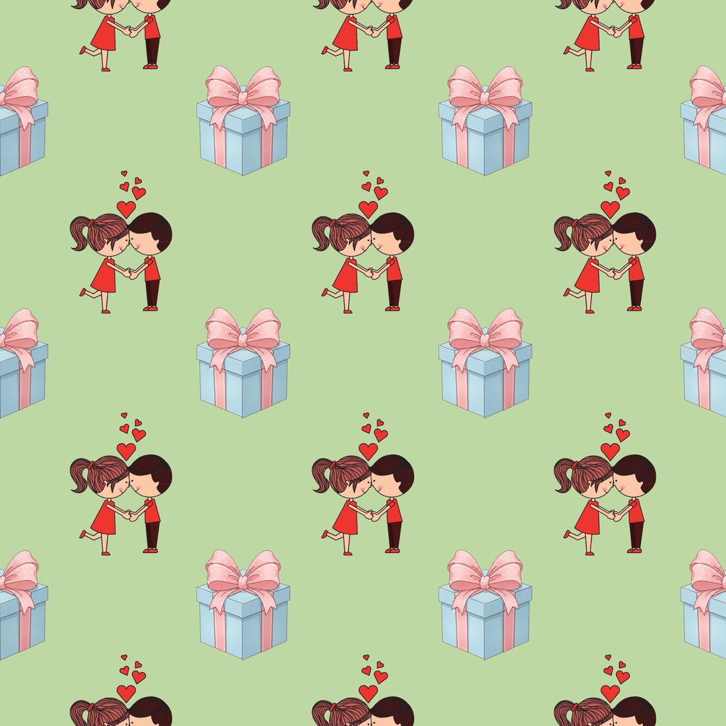 • 【背景素材】ポップなバレンタイン 12枚セット 2000×2000px(Canva Pro使用/PNG/商用利用OK)