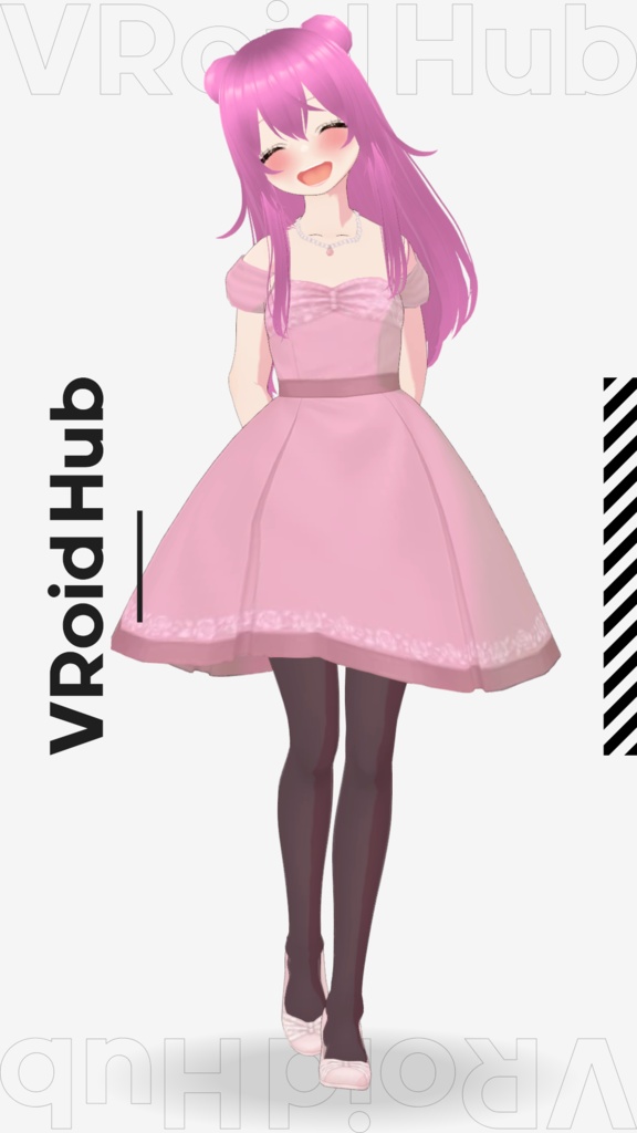 【Vroid】エレン・ディル【3Dモデル配布】