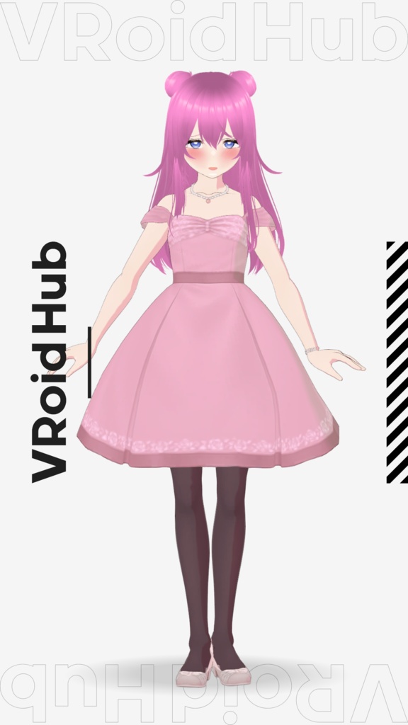 【Vroid】エレン・ディル【3Dモデル配布】