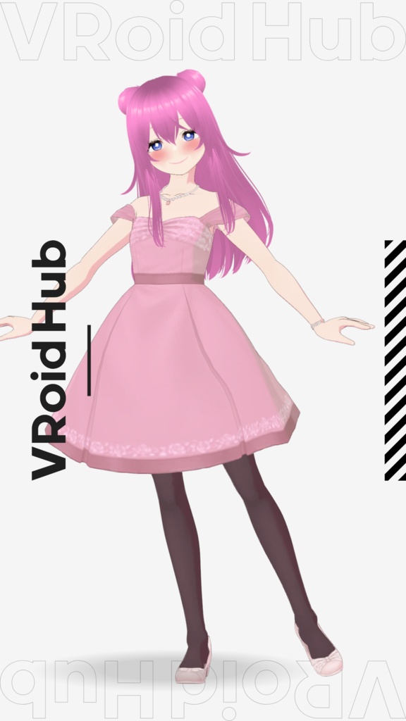 【Vroid】エレン・ディル【3Dモデル配布】