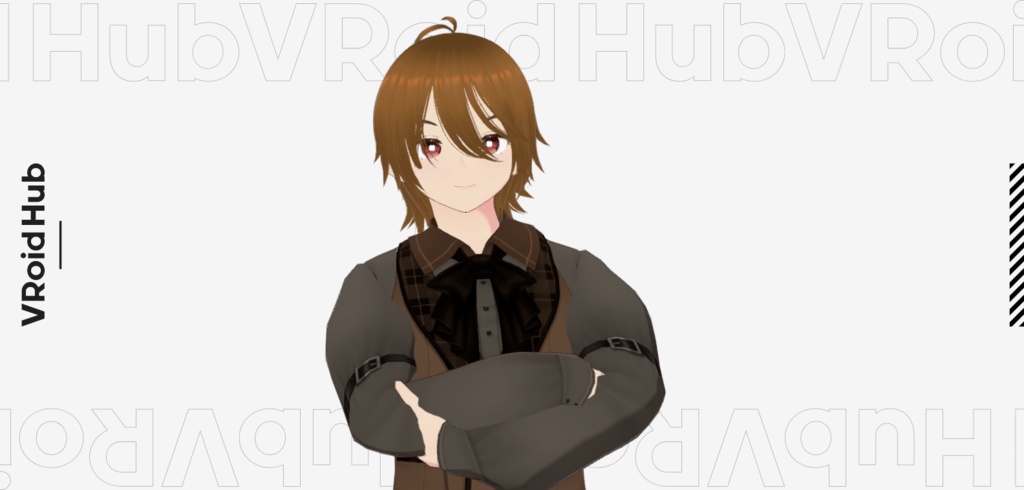 【Vroid】フェイ・ローレンス【3Dモデル配布】