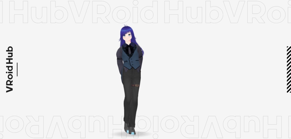 【Vroid】アレック・リトナー【3Dモデル配布】