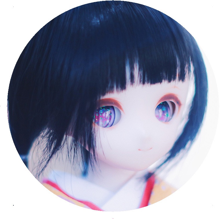 黒王国物語 ドール缶バッジ