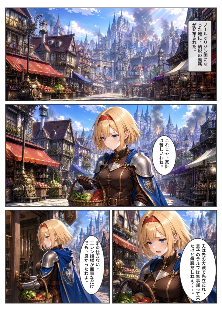 漫画版 黒王国物語 第2巻