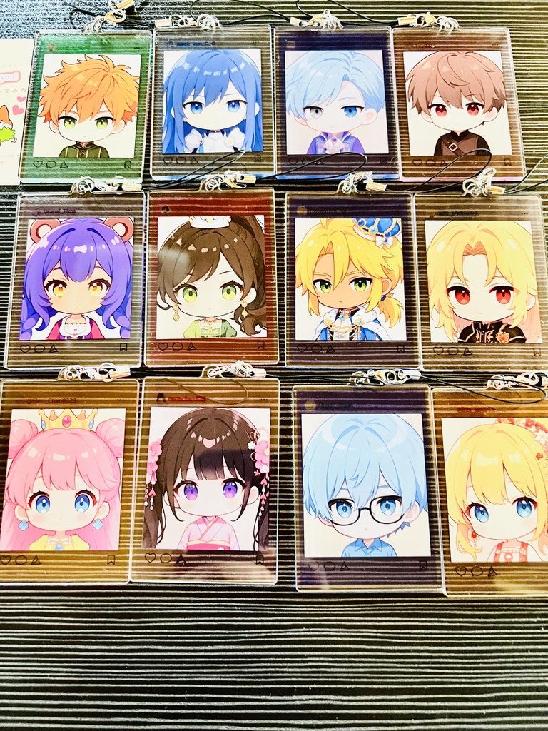 SNS画面風アクリルキーホルダー