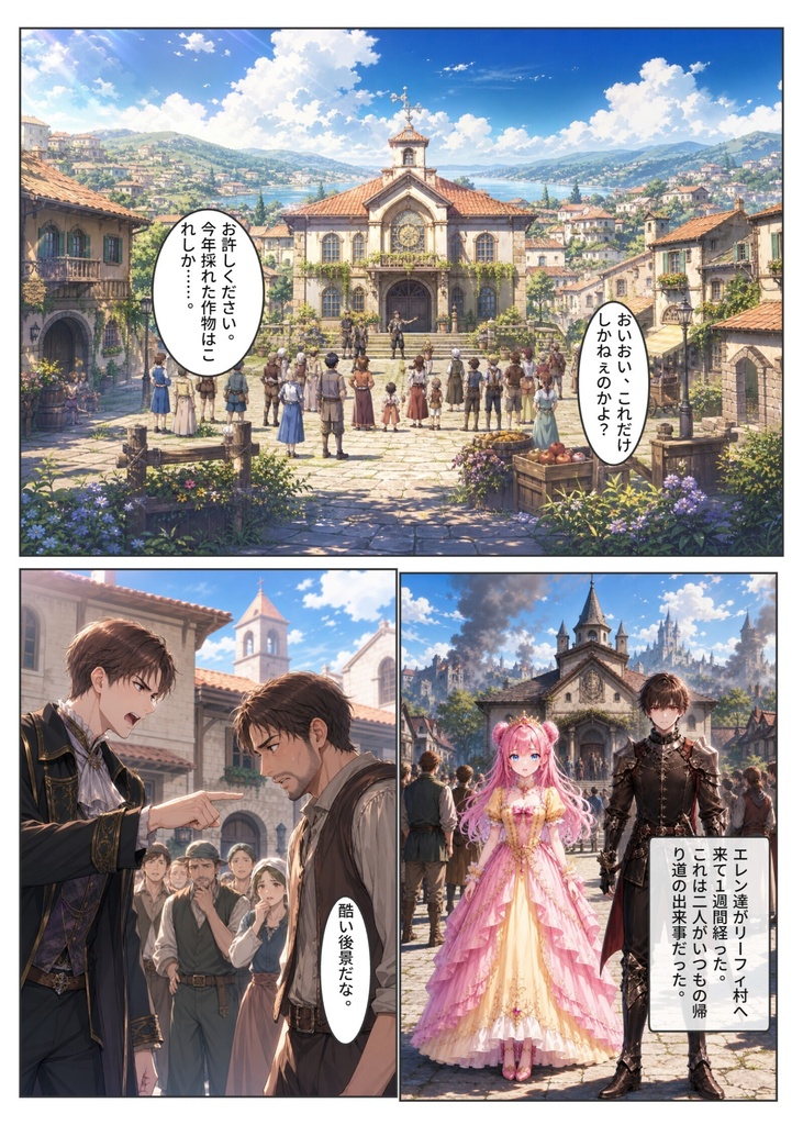 漫画版 黒王国物語 第3巻