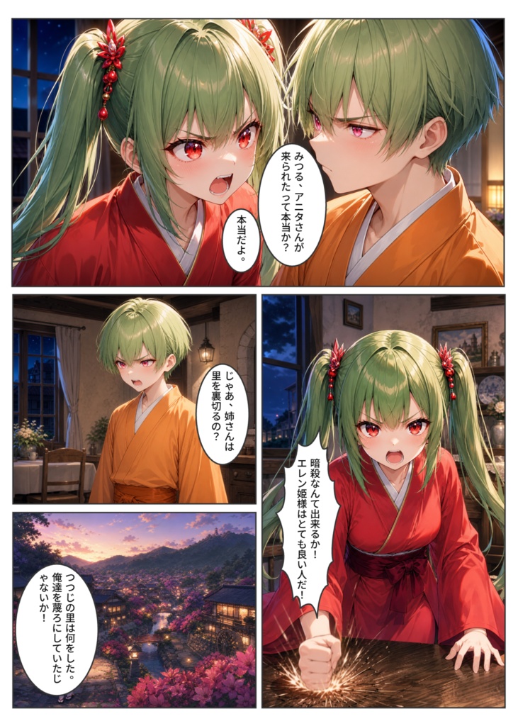 漫画版 黒王国物語 第4巻