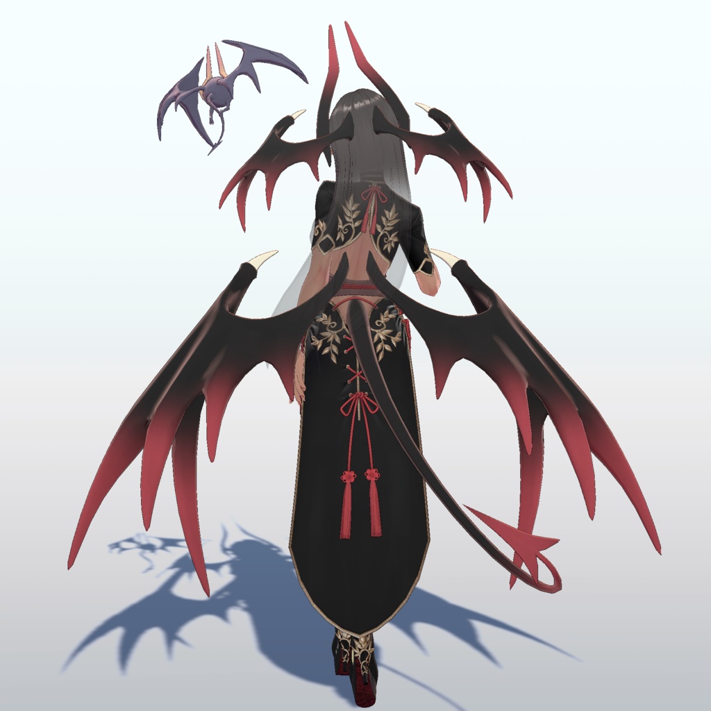 【オリジナル3Dモデル】Sak -サク-【VRChat想定】