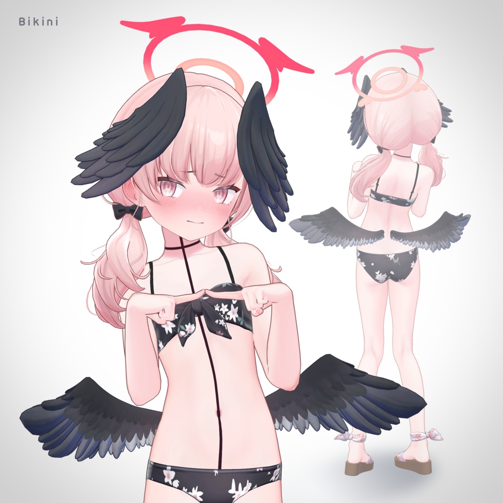 【3日間限定】VRChat向け3Dモデル 下江コハル / ブルーアーカイブ(非公式ファンメイド)