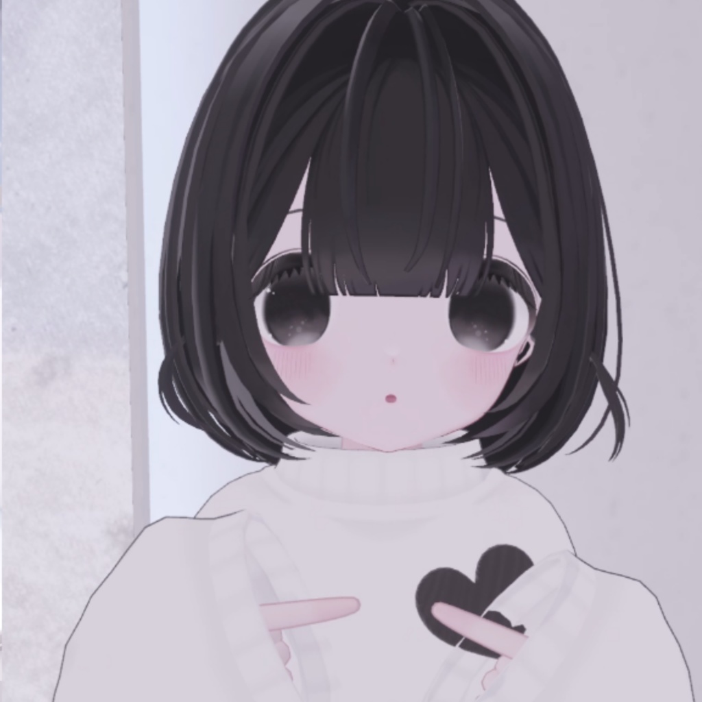 オリジナル3Dモデル「Uno(うの)」- for VRC