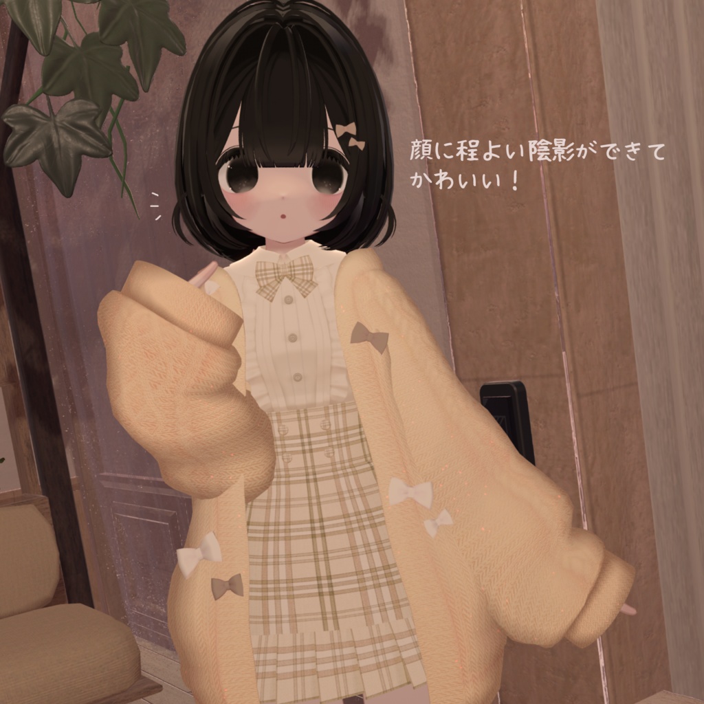 オリジナル3Dモデル「Uno(うの)」- for VRC