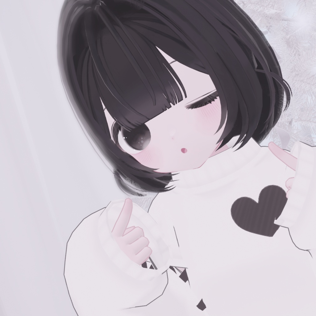 オリジナル3Dモデル「Uno(うの)」- for VRC