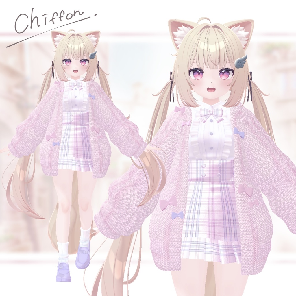 【複数アバター対応】SweetHop【VRChat向け衣装】