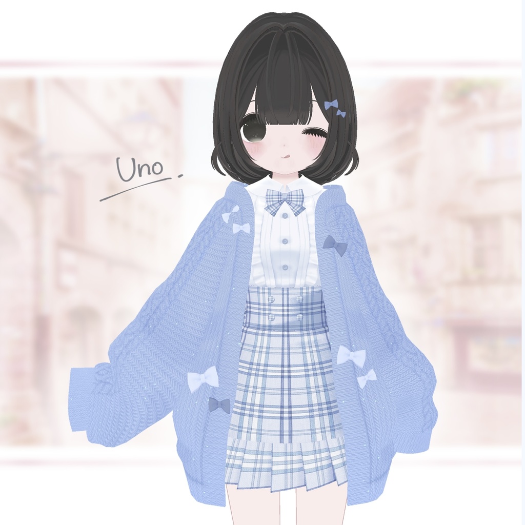 【複数アバター対応】SweetHop【VRChat向け衣装】