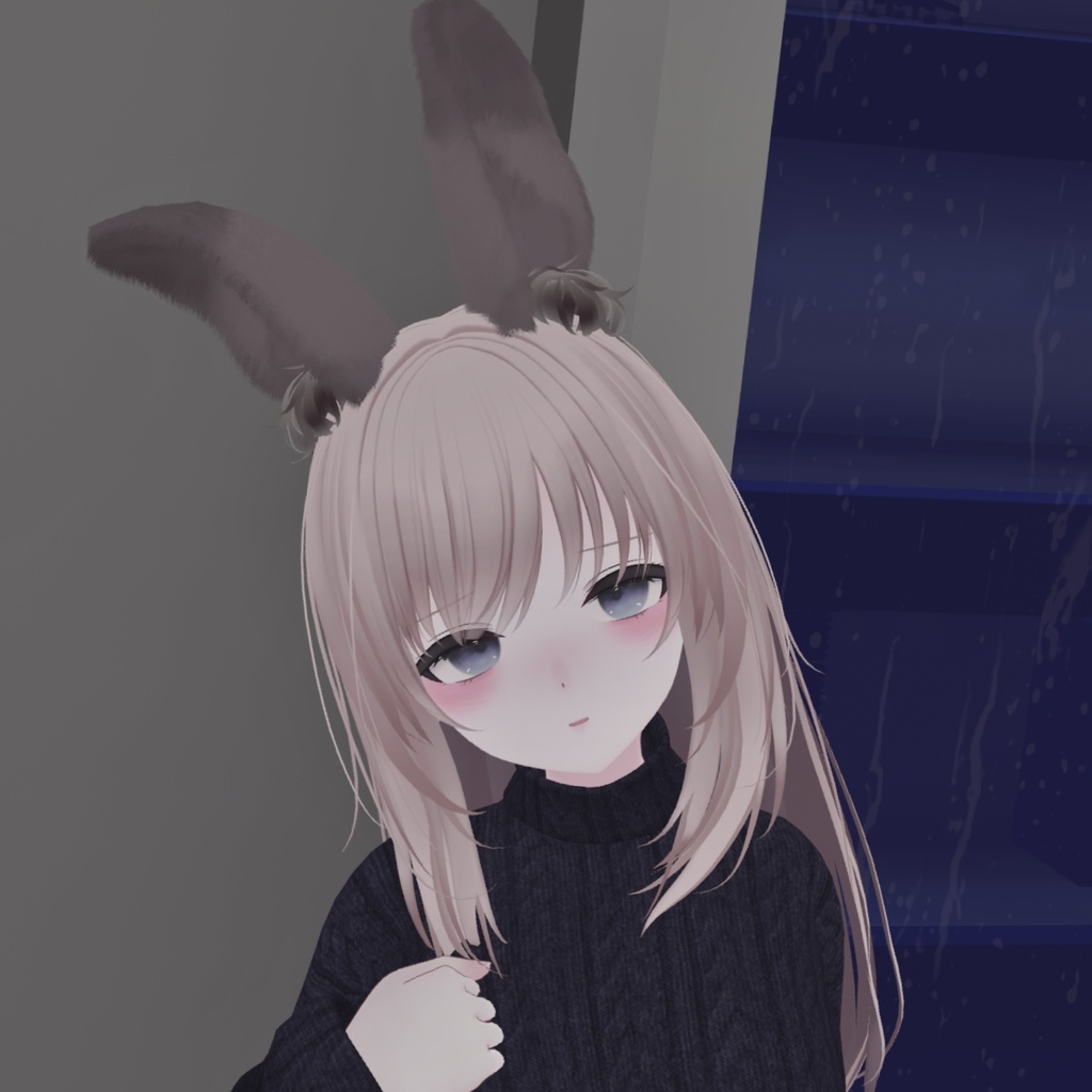 【全アバター対応】こだわりのうさみみ【VRChat向け】