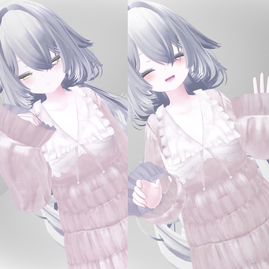 【複数アバター対応】FrostyFlare【VRChat向け衣装】