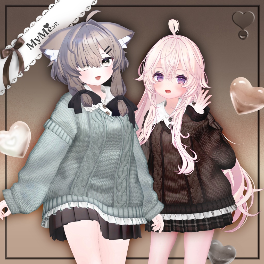 【複数アバター対応】AmberTime【VRChat向け衣装】