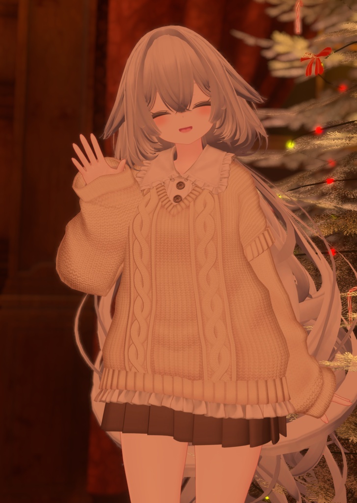 【複数アバター対応】AmberTime【VRChat向け衣装】