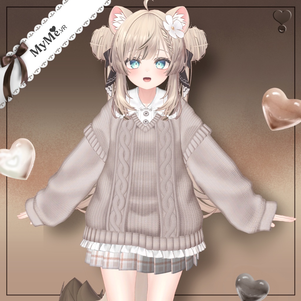 【複数アバター対応】AmberTime【VRChat向け衣装】