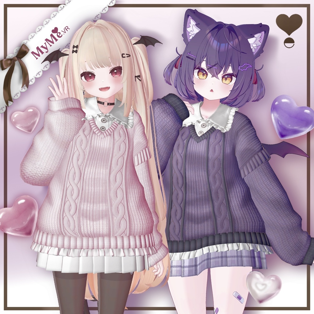 【ショコラ/りりか 対応追加】AmberTime【VRChat向け衣装】