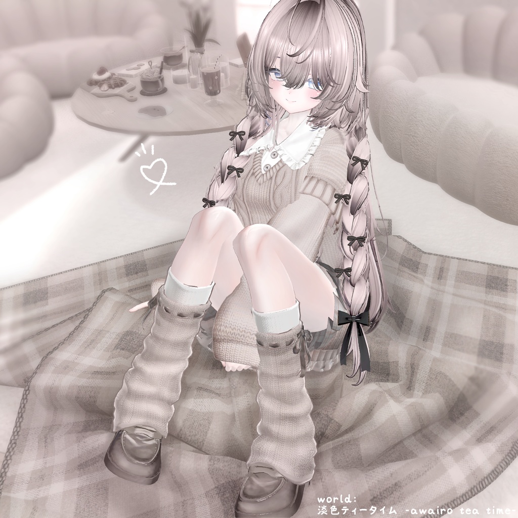 【複数アバター対応】MyKnitLoose【VRChat向け衣装】