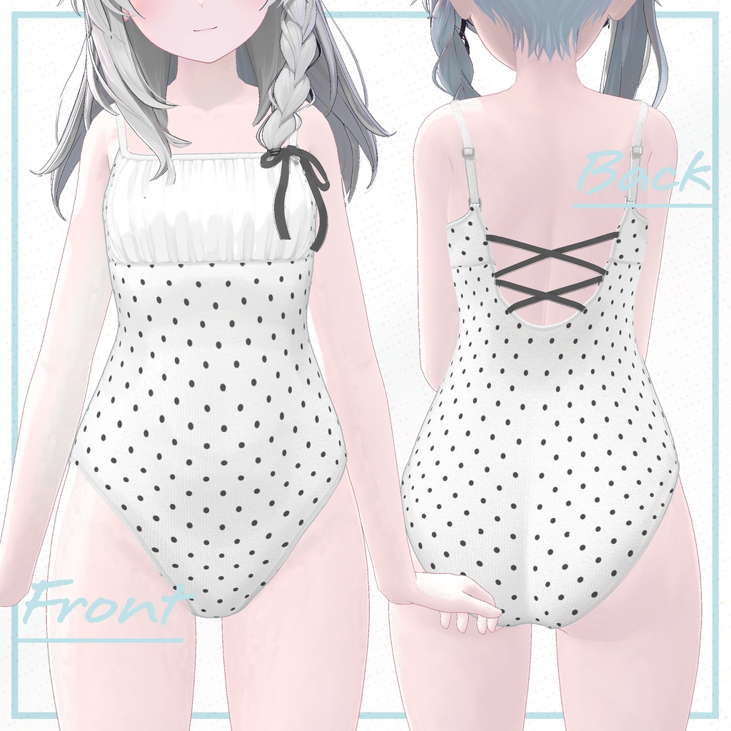 【複数アバター対応】WithDots【VRChat向け衣装】