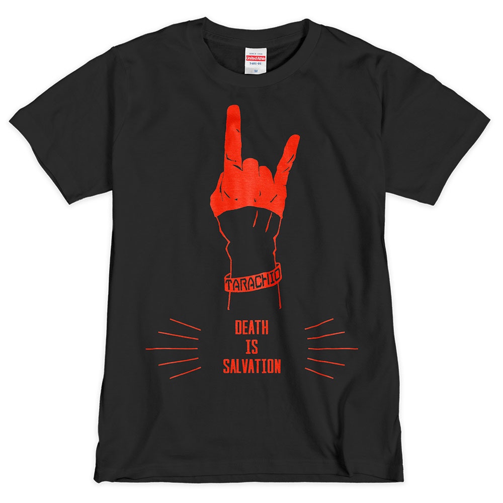 ﾀﾗﾁｵTシャツ「DEATH IS SALVATION」 ※XLサイズのみ - ﾀﾗﾁｵのBOOTH - BOOTH