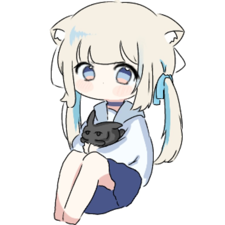 らふちゃんあくきー。🐇つき