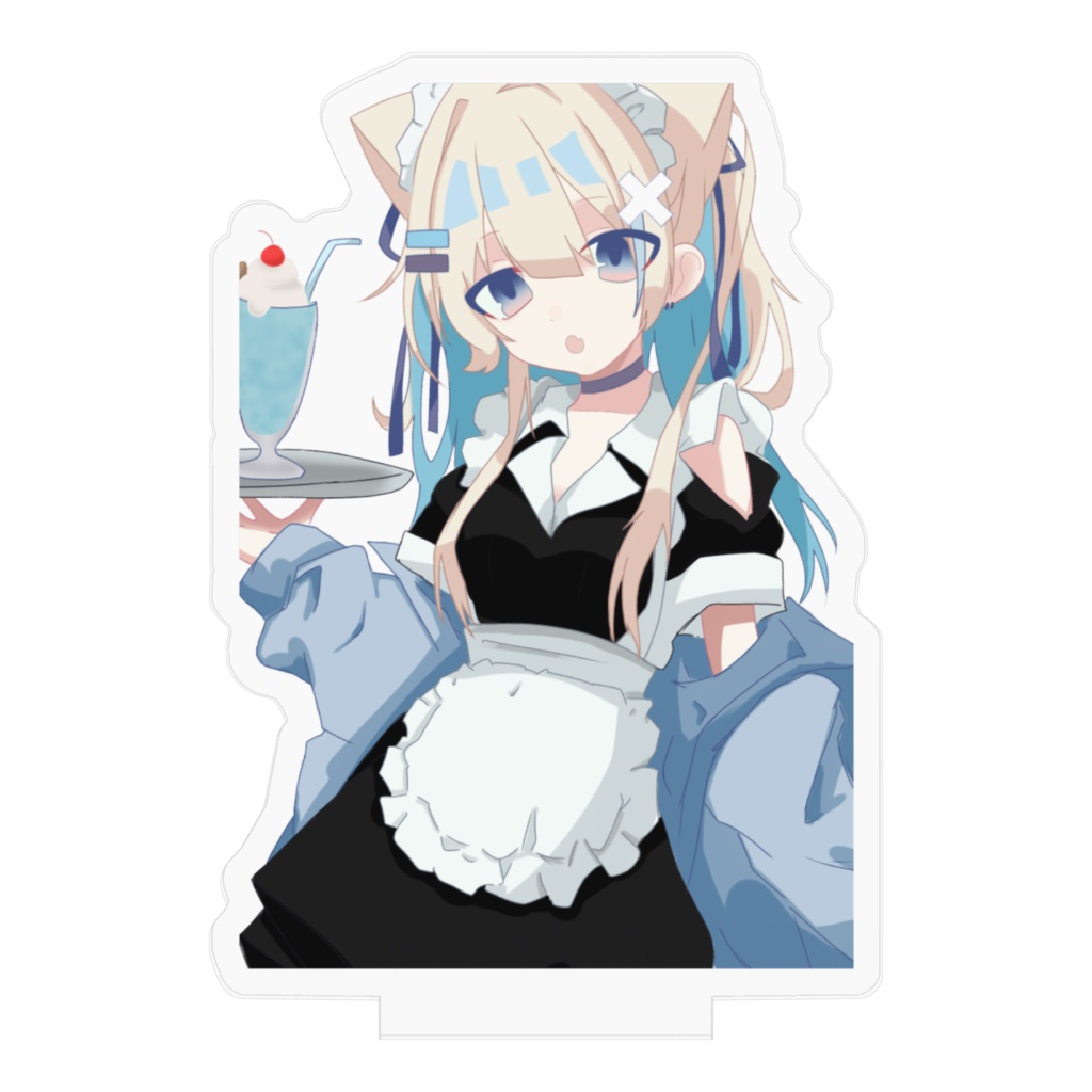 めいどすがたのらふちゃんあくすた。