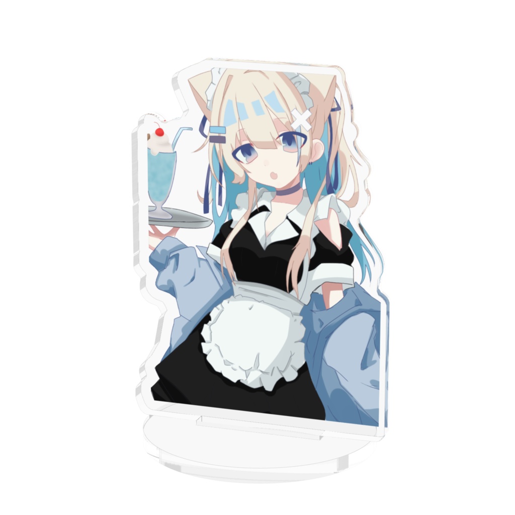 めいどすがたのらふちゃんあくすた。