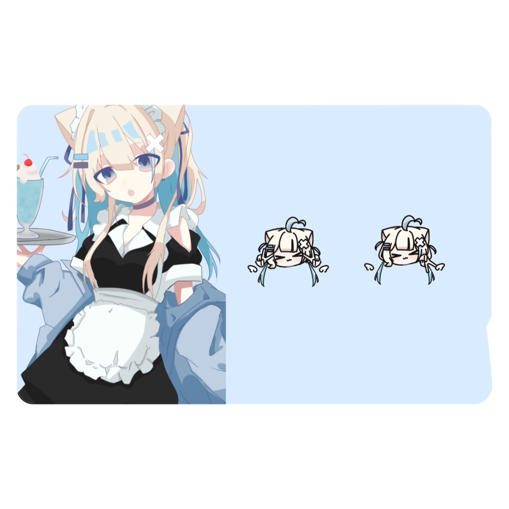 らふちゃんあいしーかーどすてっかー。