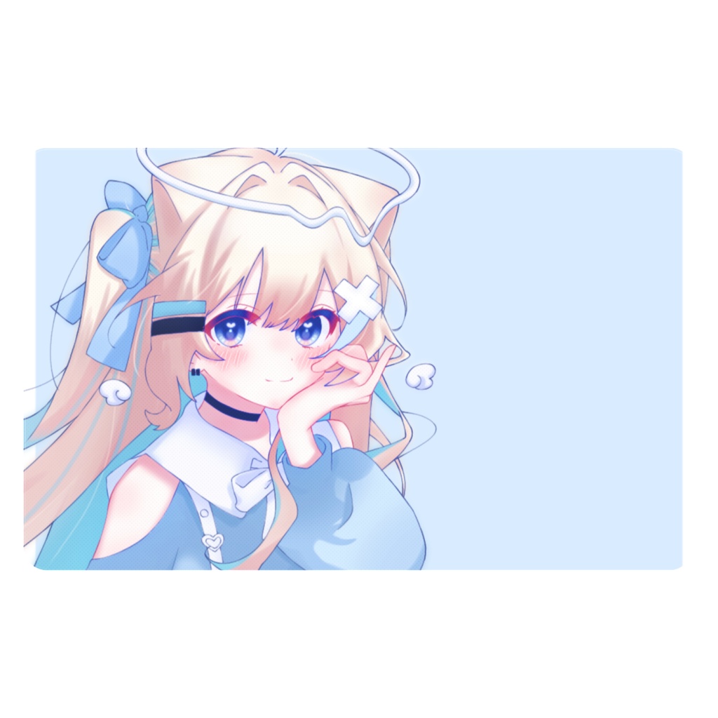 らふちゃんICカードすてっかー。