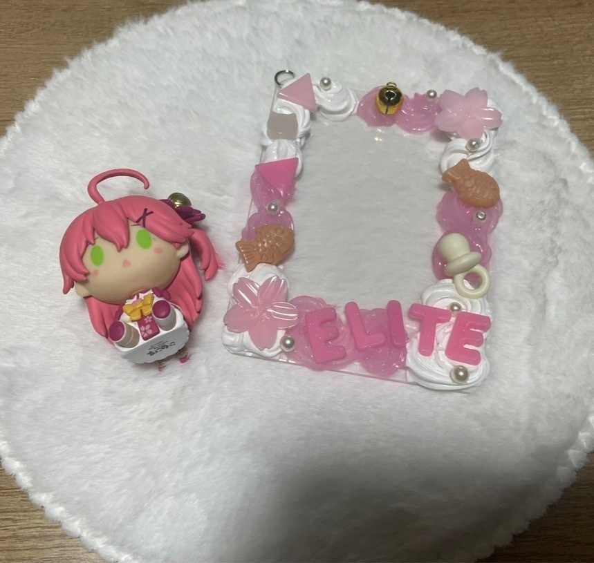 さくらみこ　硬質カードデコ