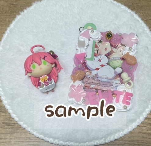 さくらみこ 硬質カードデコ