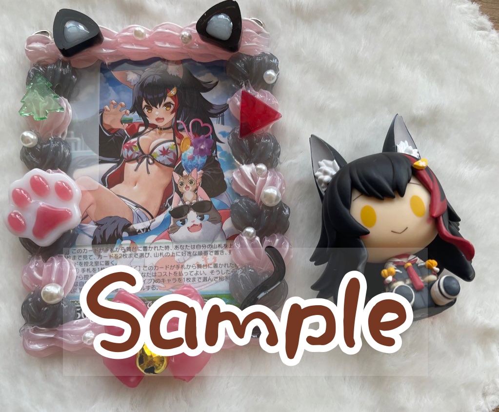 大神ミオイメージ 硬質カードデコ