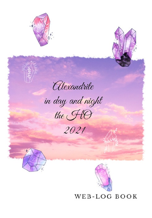 Alexandrite in day and night the HO 2021