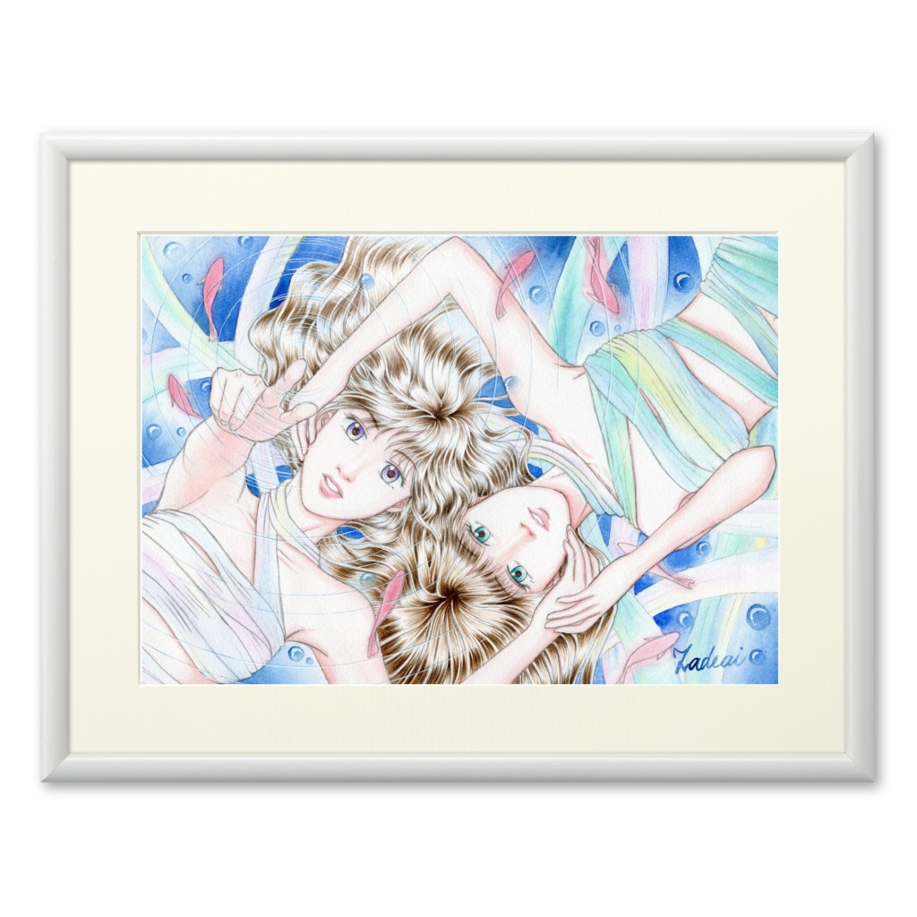 『波紋』複製画