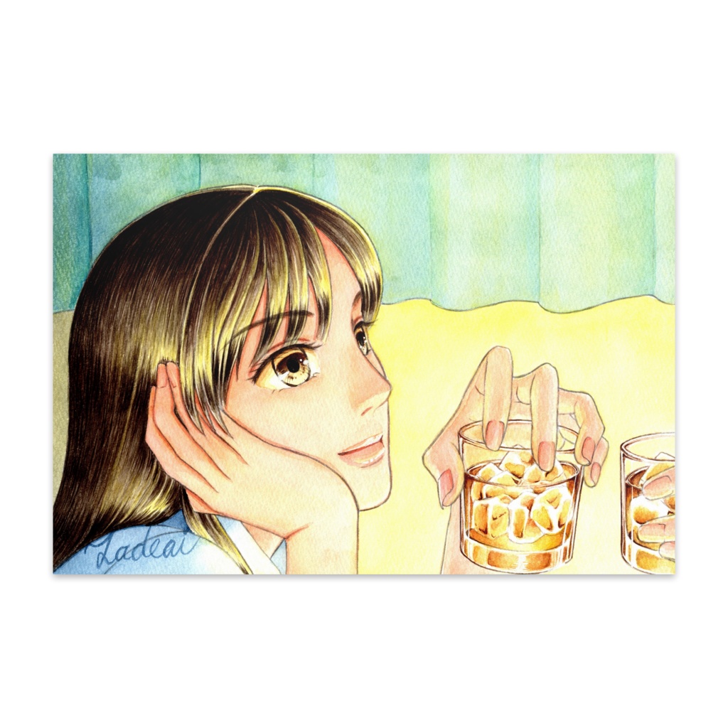 『琥珀色の時間』ポストカード10枚入り