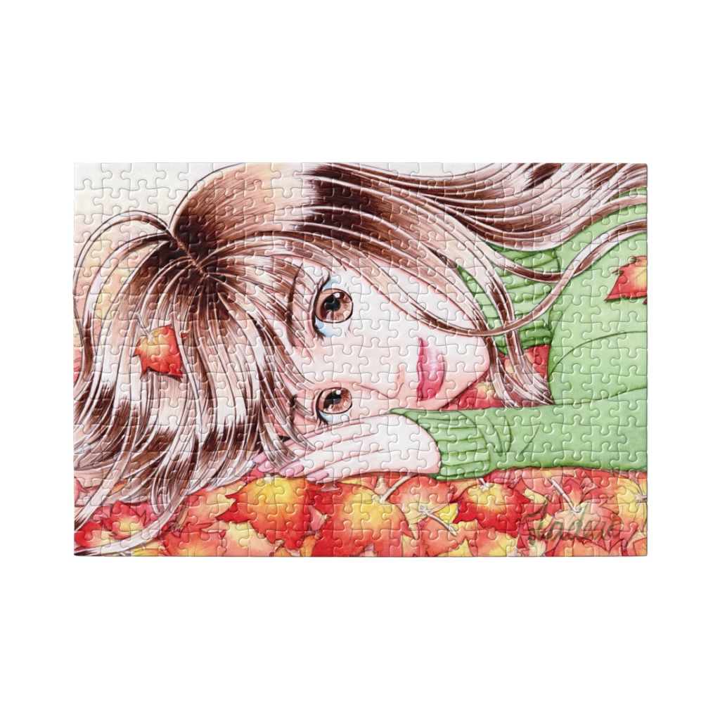 『秋の絨毯』パズル