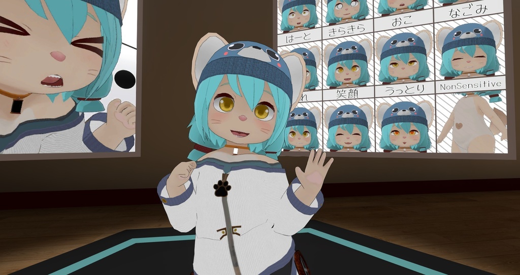 【オリジナル3Dモデル】こでまりちゃん【3.0Ver】